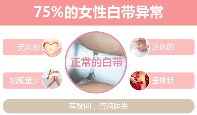 白带异常的表现及病症