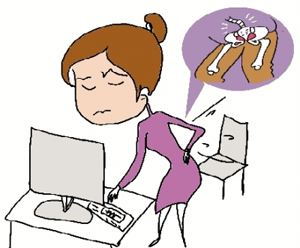 三坐人群如何摆脱腰痛困扰
